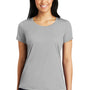 Sport-Tek Womens Competitor Moisture Wicking Short Sleeve Scoop Neck T-Shirt - Silver Grey