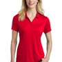 Sport-Tek Womens Competitor Moisture Wicking Short Sleeve Polo Shirt - True Red
