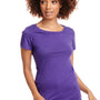 Next Level Womens Ideal Jersey Short Sleeve Crewneck T-Shirt - Purple Rush