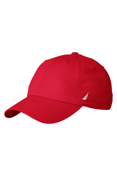 Nautica N17606 Mens J Class Adjustable Hat True Red Front