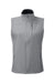 Nautica N17908 Womens Wavestorm Full Zip Vest Graphite Grey Flat Front