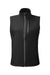 Nautica N17908 Womens Wavestorm Full Zip Vest Black Flat Front