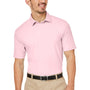 Nautica Mens Saltwater UV Protection Short Sleeve Polo Shirt - Sunset Pink