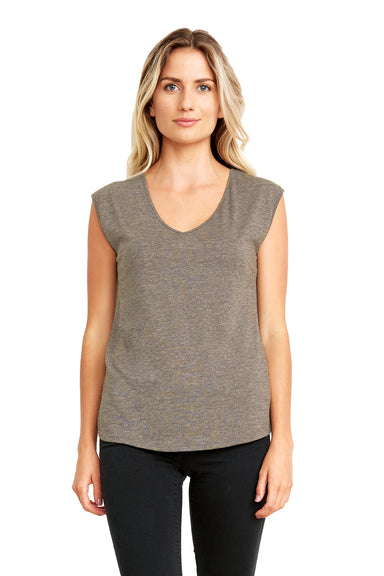 Next Level N5040 Womens Festival Tank Top Ash Grey Front