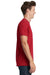 Next Level N6210 Mens CVC Jersey Short Sleeve Crewneck T-Shirt Red Side