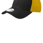 New Era Mens Stretch Fit Hat - Black/Gold