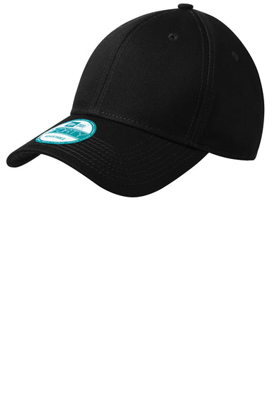 New Era NE200 Mens Adjustable Hat Black Front