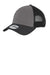New Era NE204 Mens Adjustable Hat Charcoal Grey/Black Front