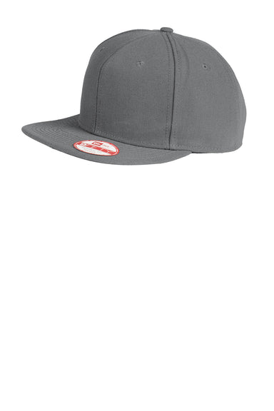 New Era NE402 Mens Adjustable Hat Graphite Grey Front