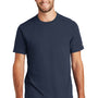 New Era Mens Heritage Short Sleeve Crewneck T-Shirt - True Navy Blue