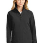 The North Face Womens Tech Wind & Water Resistant Full Zip Jacket - Black - Closeout