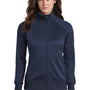 The North Face Womens Tech Full Zip Fleece Jacket - Urban Navy Blue - Closeout