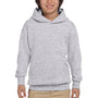 Hanes Youth EcoSmart Print Pro XP Pill Resistant Hooded Sweatshirt Hoodie - Ash Grey