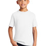 Port & Company Youth Core Short Sleeve Crewneck T-Shirt - White