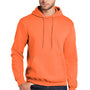 Port & Company Mens Core Pill Resistant Fleece Hooded Sweatshirt Hoodie - Neon Orange