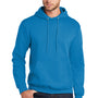 Port & Company Mens Core Pill Resistant Fleece Hooded Sweatshirt Hoodie - Sapphire Blue