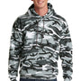 Port & Company Mens Core Pill Resistant Fleece Hooded Sweatshirt Hoodie - Winter Camo