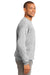 Port & Company PC90 Mens Essential Fleece Crewneck Sweatshirt Ash Grey Side
