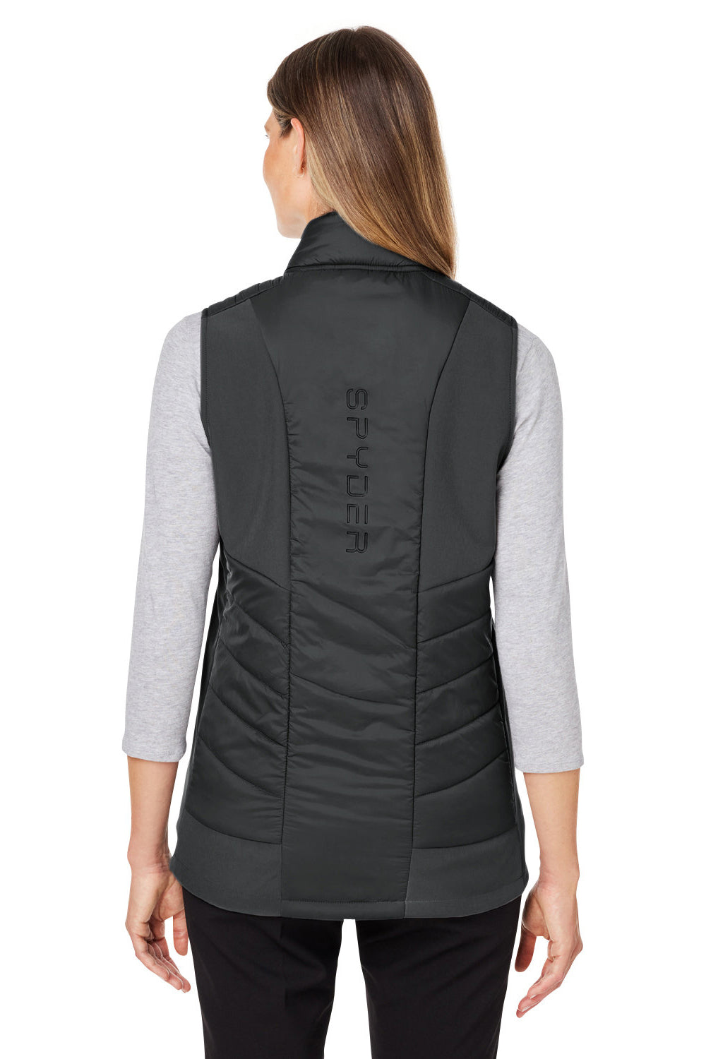 Spyder S17930 Womens Challenger Full Zip Vest Black Back