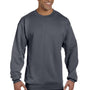 Champion Mens Double Dry Eco Moisture Wicking Fleece Crewneck Sweatshirt - Heather Charcoal Grey