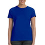 Hanes Womens Nano-T Short Sleeve Crewneck T-Shirt - Deep Royal Blue