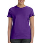 Hanes Womens Nano-T Short Sleeve Crewneck T-Shirt - Purple