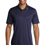 Sport-Tek Mens Competitor Moisture Wicking Short Sleeve Polo Shirt - True Navy Blue