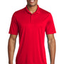 Sport-Tek Mens Competitor Moisture Wicking Short Sleeve Polo Shirt - True Red