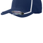 Sport-Tek Mens Moisture Wicking Stretch Fit Hat - True Navy Blue/White