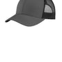 Sport-Tek Mens Adjustable Trucker Hat - Graphite Grey/Black
