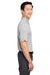 Swannies Golf SW2000 Mens James Short Sleeve Polo Shirt Heather Grey Side