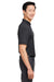 Swannies Golf SW2000 Mens James Short Sleeve Polo Shirt Heather Black Side
