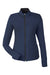 Swannies Golf SWF400L Womens Cora Full Zip Jacket Navy Blue Flat Front