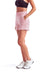TriDri TD062 Womens Maria Jogger Shorts w/ Pockets Light Pink 3Q