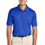 Team 365 Mens Zone Performance Moisture Wicking Short Sleeve Polo Shirt - Royal Blue