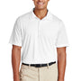 Team 365 Mens Zone Performance Moisture Wicking Short Sleeve Polo Shirt - White