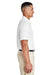 Team 365 TT51 Mens Zone Performance Moisture Wicking Short Sleeve Polo Shirt White Side