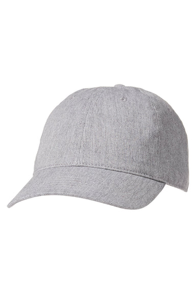 Russell Athletic UB87UHD Mens R Dad Hat Heather Grey Front