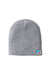 Russell Athletic UB89UHB Mens Core R Patch Beanie Heather Grey Front