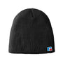 Russell Athletic Mens Core R Patch Beanie - Black