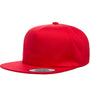 Yupoong Mens Adjustable Hat - Red