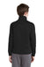 Sport-Tek YST241 Youth Sport-Wick Moisture Wicking Fleece Full Zip Sweatshirt Black Back