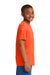 Sport-Tek YST350 Youth Competitor Moisture Wicking Short Sleeve Crewneck T-Shirt Neon Orange Side