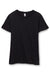 Alternative 04850C1/4850 Mens Heritage Distressed Short Sleeve Crewneck T-Shirt Smoke Grey Flat Front