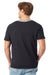 Alternative 04850C1/4850 Mens Heritage Distressed Short Sleeve Crewneck T-Shirt Smoke Grey Model Back