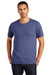 Alternative AA5050/05050BP/5050 Mens The Keeper Vintage Short Sleeve Crewneck T-Shirt Vintage Royal Blue Model Front