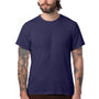 Alternative Mens The Keeper Vintage Short Sleeve Crewneck T-Shirt - Navy Blue