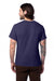 Alternative AA5050/05050BP/5050 Mens The Keeper Vintage Short Sleeve Crewneck T-Shirt Navy Blue Model Back