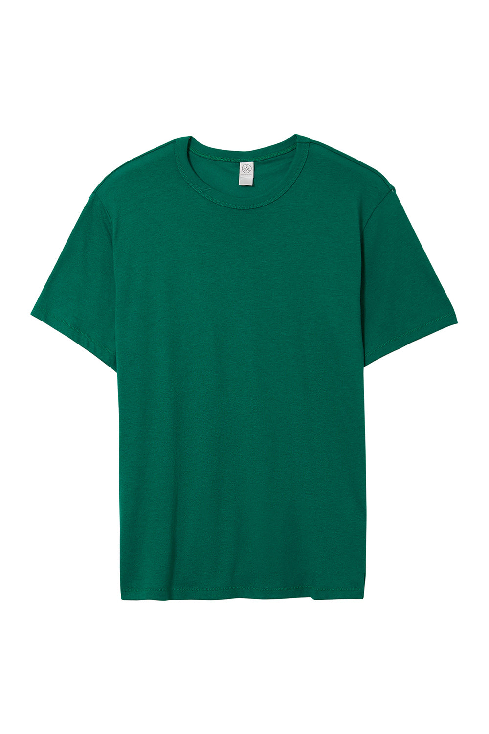 Alternative AA5050/05050BP/5050 Mens The Keeper Vintage Short Sleeve Crewneck T-Shirt Green Flat Front