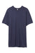 Alternative AA5050/05050BP/5050 Mens The Keeper Vintage Short Sleeve Crewneck T-Shirt Navy Blue Flat Front